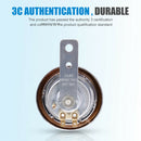12V Scooter Horn Aluminum Waterproof 105dB Electric Bicycle Scooter Horn-Bell