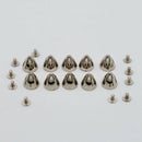 10 Sets  Head Rivets Studs Punk Style Spike Decor Leather Craft Decor