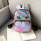 Sequin Backpack Lovely Horn Shoulder School Bag Women Travel Knapsack (2) A