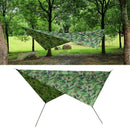 Waterproof Basha Tent Emergency Shelter Tent BIVI Tarpaulin Army Tarp H3J0