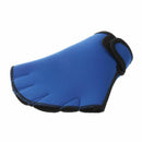 1 pair Swim Gloves Glove Swim swimming aid Blue M F4I2