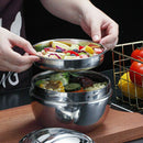 Double-Layer Stainless Steel Bento Thermos Food Storage Container Lunch Box Hot