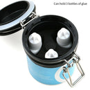 New Eyelash Glue Storage Tank Container Activated Carbon Storage Sealed Sto