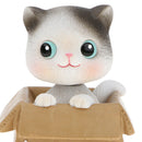 2Pcs Lovely Shaking Head Cat Nodding Ornament Car Home Office Decoration