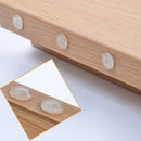 100 Pcs 0.3" Self-Adhesive Rubber Feet Round Door Bumpers Buffer Pad Protector