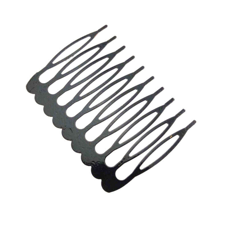 Set Of 10Pcs Metal Hair Combs Accessory Hairdressing Beauty Piece Baby Chil X3P5