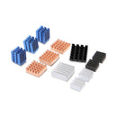 12Pcs/Set Heat Sink Aluminum Copper Radiator Cooler Kit For Raspberry Pi 2 / 3