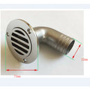 Marine 316 Stainless Steel Boat Floor Deck Drain - Mirror Polished