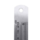 Stainless Steel 20cm 8 Inch Metric Straight Ruler Measuring Tool Z6B7