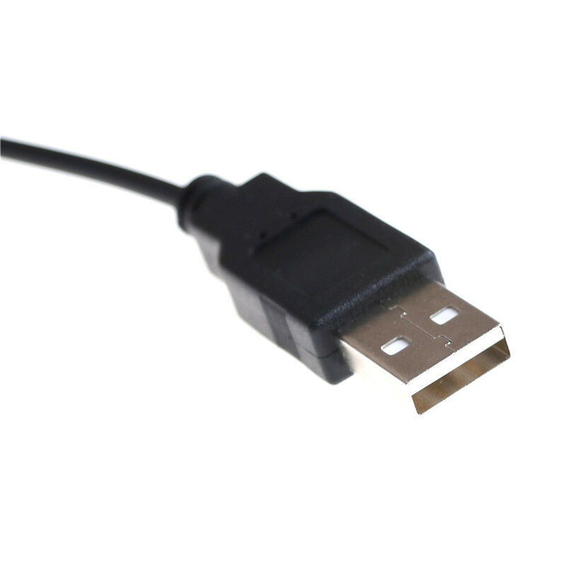 1.5m USB 2.0 Male to 5V DC Power 5.5mm x 2.1mm Barrel Adapter Connector CaMO