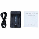 HDMI To SCART Adapter 1080p Video Audio Converter Scaler Smartphone STB DVD