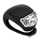 2 Pcs Silicone Bicycle Bike Cycle Safety LED Head Front and Rear Tail Light R6N9