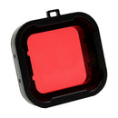 Underwater Diving Lens UV Filter Converter for GoPro Hero 4/3+ -Red
