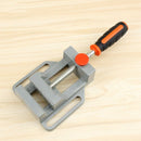 1X(Bench Vise Flat Tong Multifunction Aluminum Drill Press Vise Table For M
