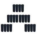20PCS Black Knitted Furniture Socks Table Legs Socks Floor Protector Home Decor