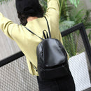 Fashion Women Waterproof PU Leather Backpack Girls Leisure School Backpack