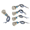 Metal Latching Push Button Switch(12V), Car Truck Boat SPDT ON/OFF Switch,