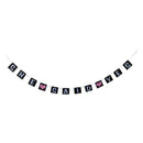 Romantic Heart He Asked She Said Yes Banner Wedding Decor Engagement Garland
