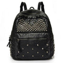New Washed Leather Rivet Shoulder Bag Korean Leisure Travel Bag College Win