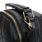 Handbag Chain Shoulder Lady Messenger Bag Candy Color Crossbody(Black)
