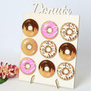 Baked Dessert Doughnuts Display Rack Wedding Birthday Home Party Tableware
