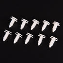 10x White Interior Door Trim Panel Clips Fasteners For Dodge Ram-PNA_3C