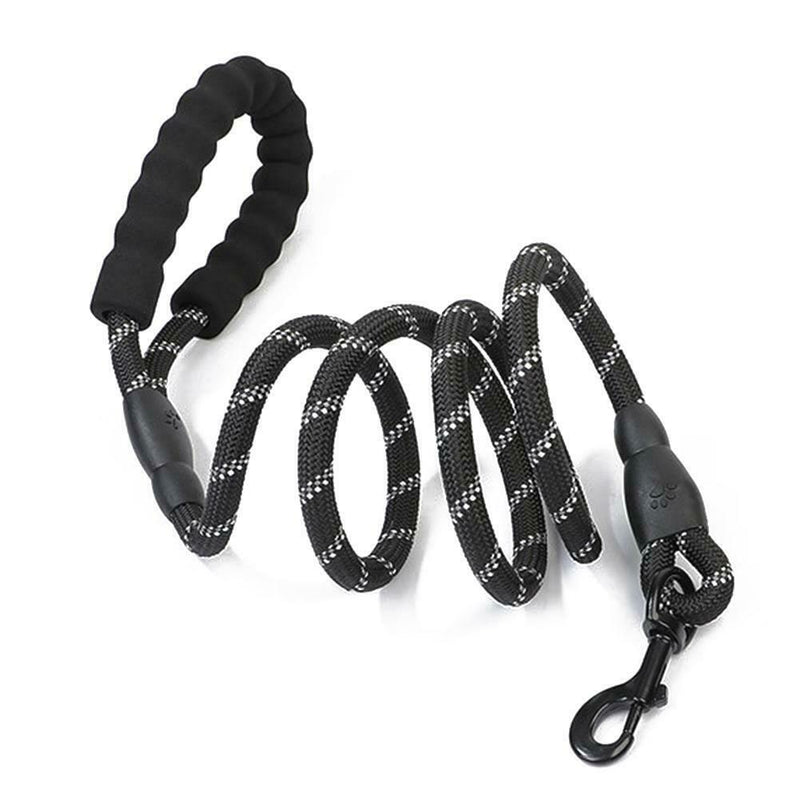 Reflective Large Dog Leash Polyester Rope Pet Dog Running Tracking Leashes