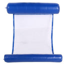 Air Mattress Swimming Pool Beach Inflatable Float Cushion Bed (Dark Blue) A