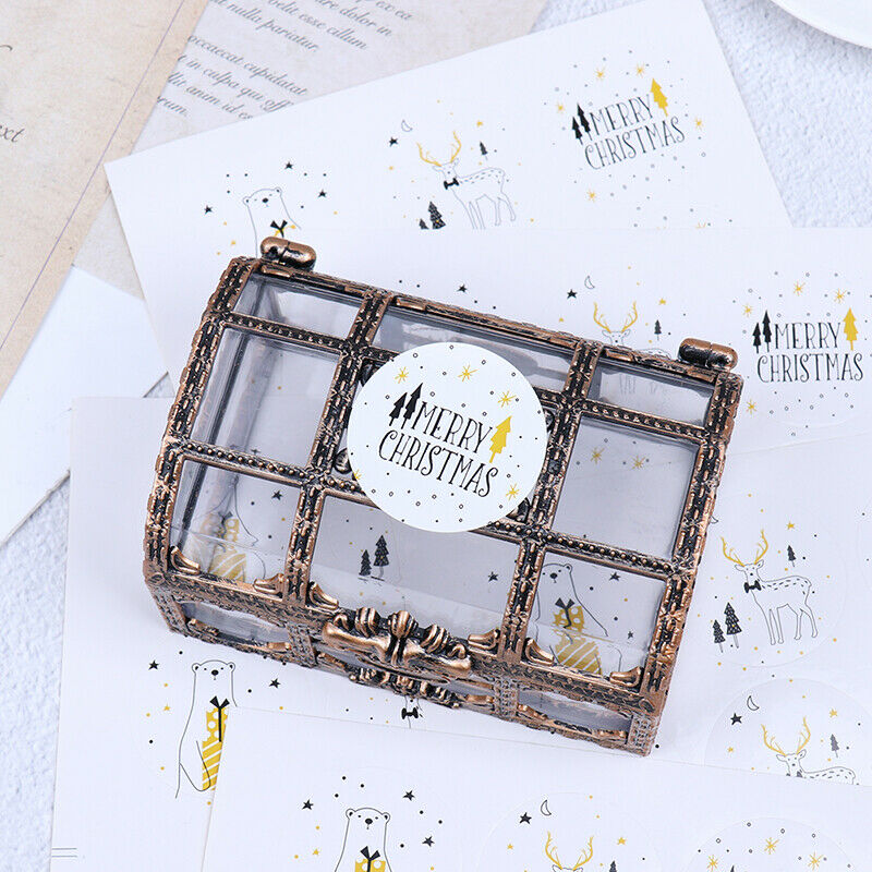 Plastic Storage Box Transparent Pirate For Pirate Crystal Gem Treasure Box  BX