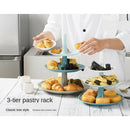 3-Tier Plastic Cakes Cupcake Stand Tower Fruit Snacks Bowl Wedding Decor