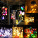 30 LED Fairy String Light Solar Mason Jar Bottle Lamp for Home Lawn Decor