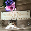DIY Calendar Wood Birthday Reminder Board Birch Ply Plaque Sign Family&Friend ME