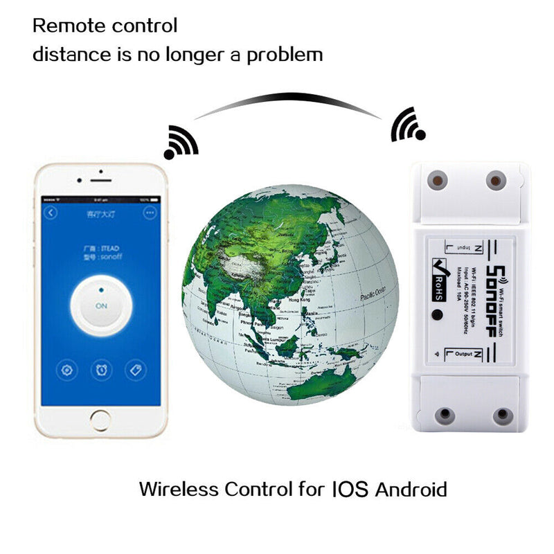 Remote Control Wifi Switch Smart Home Automation/ Intelligent WiFi Center