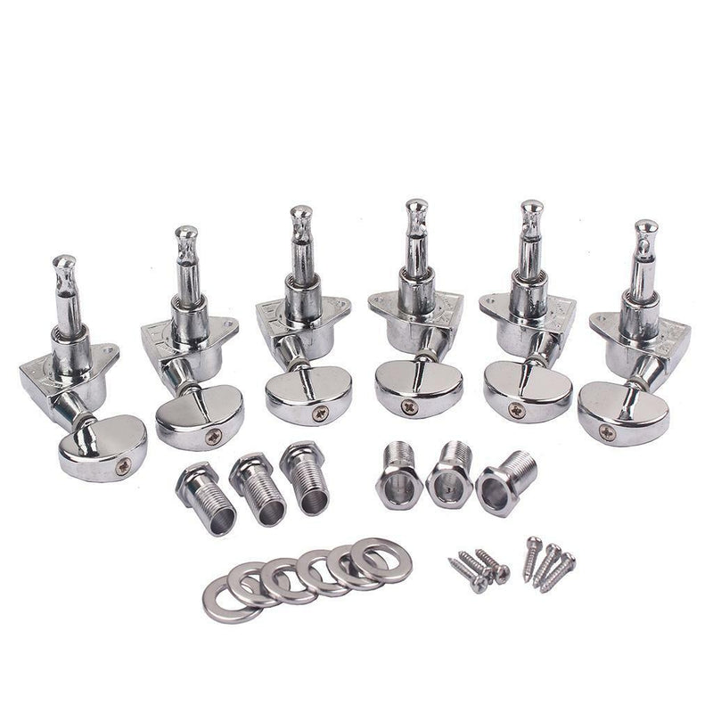 1 Set 3L3R Guitar Tuners Machine Heads with String Set for Acoustic Guitar