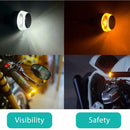 2x Motorcycle Turn Signal LED Light Indicator Blinker Bar End Top