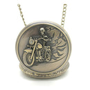 New creative design motorcycle large retro pocket watch