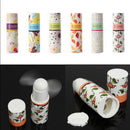1X Mini Handheld Lipstick Shape Fan Portable Small Battery Operated CoolerOZ