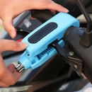 Portable Motorcycle Padlock Anti-theft Bike Bicycle Security Lock with Keys