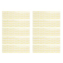 100pairs False Eyelashes Extension Paper Isolated Lower Eye Lashes Stickers