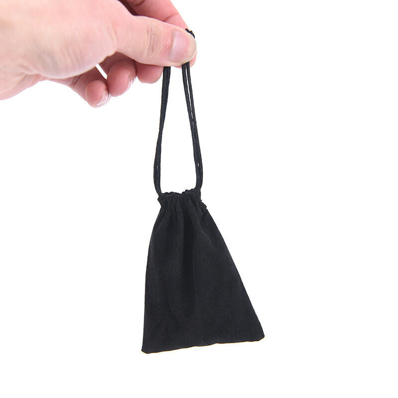 7pcs/lot White Polyhedral Transparent Dices Multi-side With Cloth Bag For Game-+