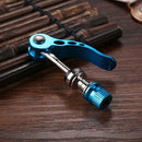 Aluminium Alloy Quick Release Bike Seat Post Clamp Seatpost Skewer blue A