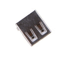 20pcs/lot USB 2.0 4Pin A Type Female Socket Connector G54 2 feet 90 degree SE