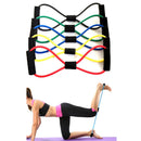 Elastic Rubber Resistance Latex Band Loop Yoga Fitness Exercise Trainin 3C