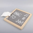 200 Piece Numbers Characters For Felt Letter Board For Changeable Letter Board