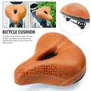 Seat Cushion Mountain Bike Shock Absorption Bicycle Saddle Leopard Print Soft