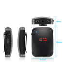 Wireless FM Transmitter Receiver Lavalier Lapel Clip Mini Microphone Mic  AIR