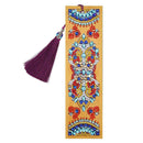 DIY Special Shaped Diamond Painting Creative Leather Tassel Bookmark Crafts