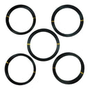 2X(Anodized Aluminum Bonsai Training Wire 5-Size Starter Set-1.0Mm,1.5Mm,2.