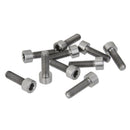 10pcs M6*20 Titanium Alloy Screws Hexagon Cap Head Socket Allen Key Bolt