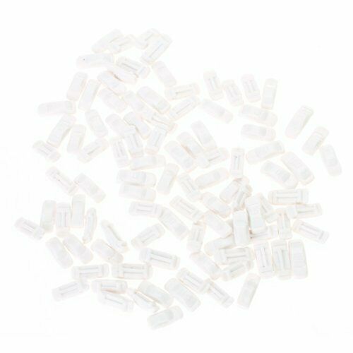 100pcs Unpainted White Car Models Train Layout 1:500 P5L8